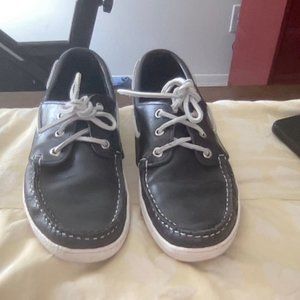 Quoddy Runabout navy boat shoes